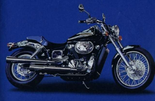 Honda shadow online black widow 750